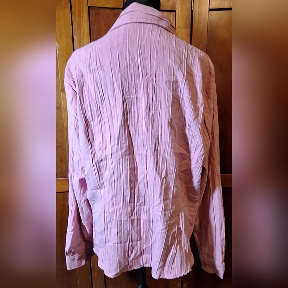 🌷LEMON GRASS long sleeve button down shirt Size XL - Picture 4 of 7